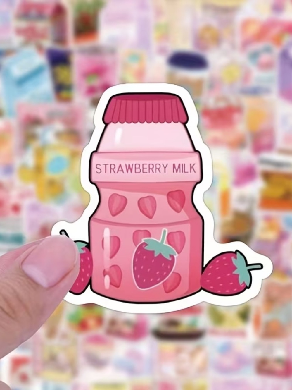 100 Korean Convenience Store Stickers Cute Food Decals Kawaii Snack Drink Korea